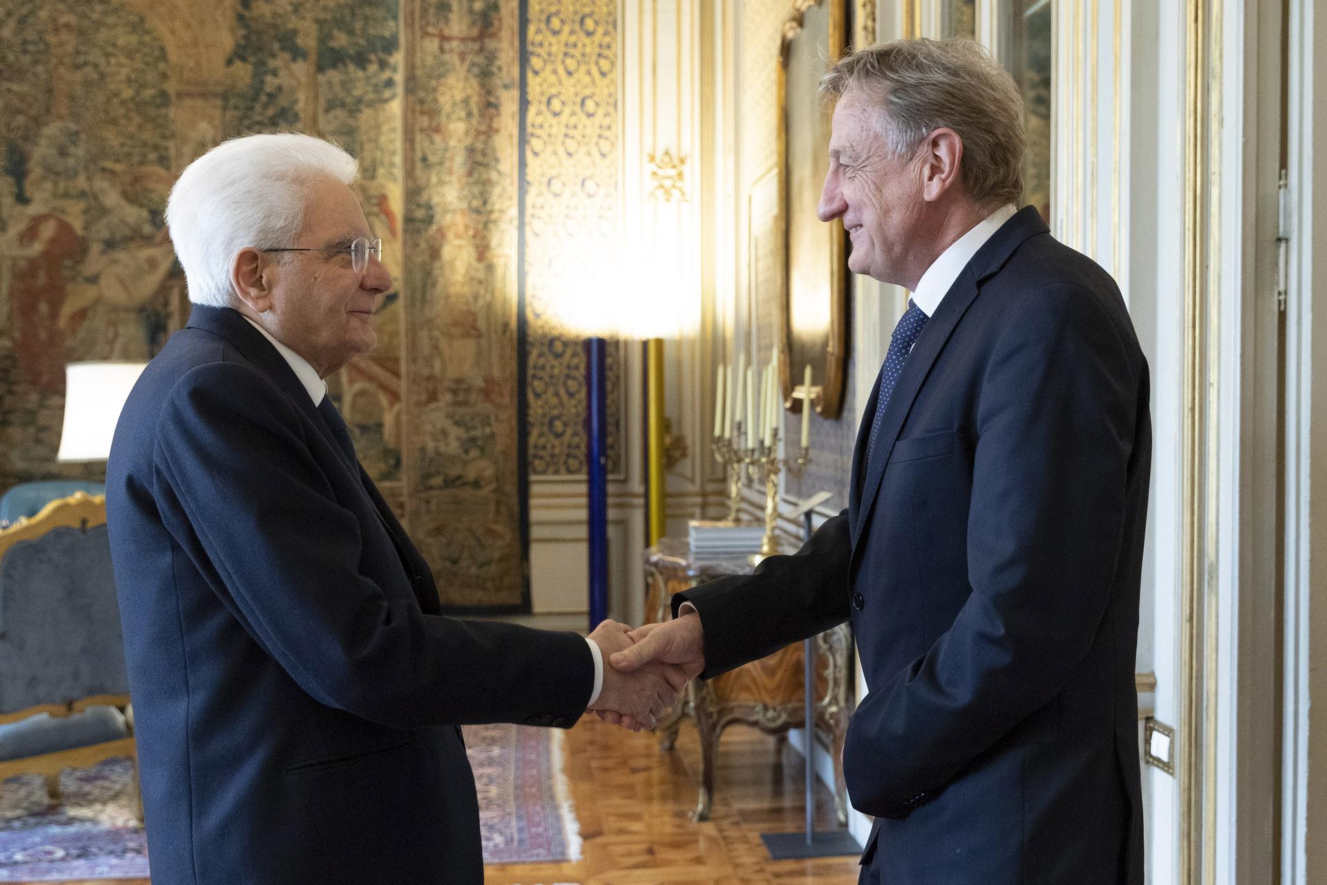 Il Presidente Mattarella Ha Ricevuto I Vertici Del Meeting Imgpress