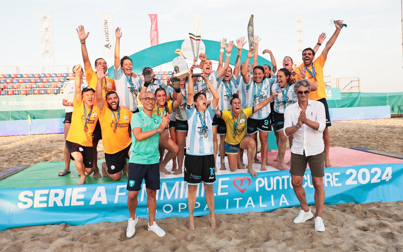 Beach Soccer Coppa Italia Femminile Puntocuore Lady Terracina