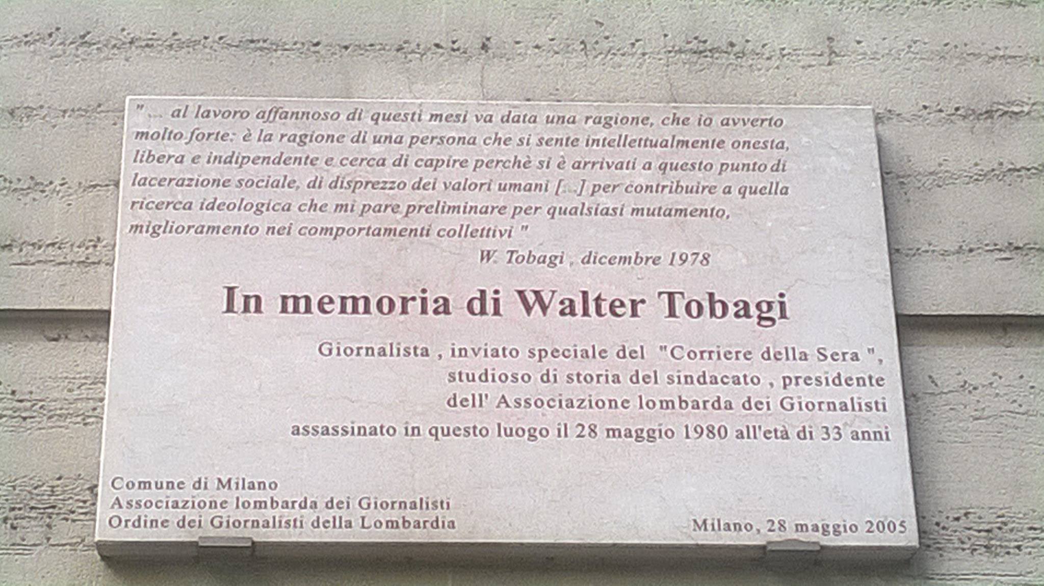 Trentanove Anni Fa L Omicidio Di Walter Tobagi Il Suo Insegnamento Sempre Attuale Imgpress