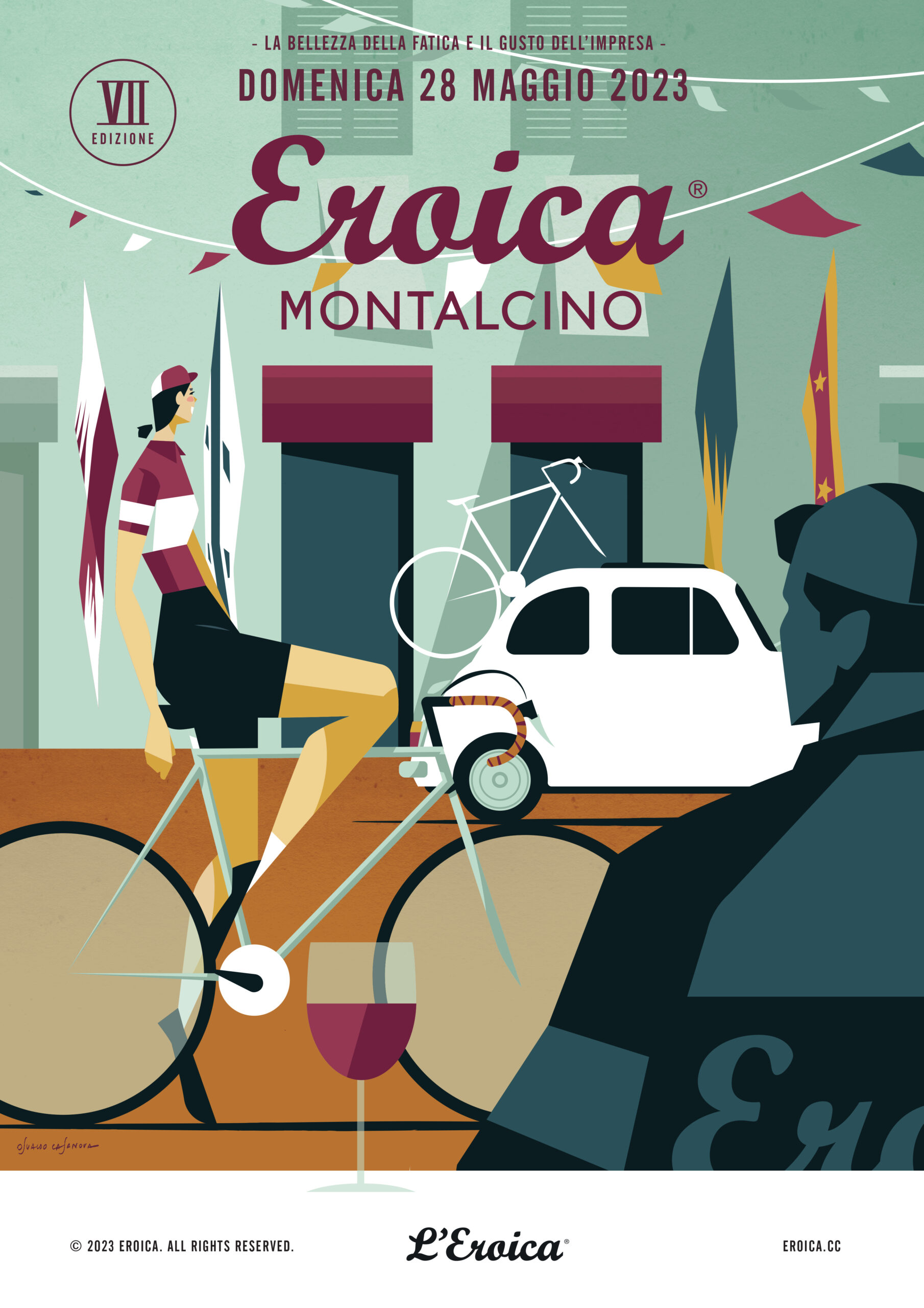 Eroica Montalcino 2023, oggi e domani il festival domenica 2500